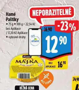 Albert Hamé paštiky nabídka