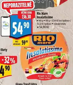 Albert Rio mare insalatissime nabídka