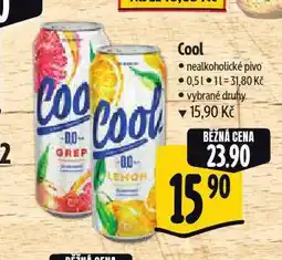 Albert Cool nealkoholické pivo nabídka