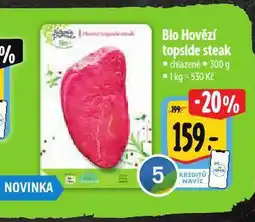 Albert Bio hovězí topside steak nabídka