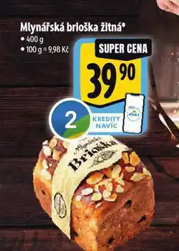 Albert Mlynářská brioška žitná nabídka