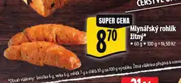 Albert Mlynářský rohlík žitný nabídka