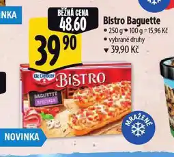 Albert Bistro baguette nabídka
