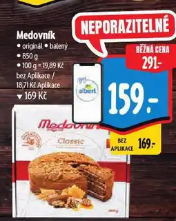 Albert Medovník nabídka