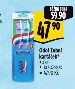 Albert Odol zubní kartáček nabídka