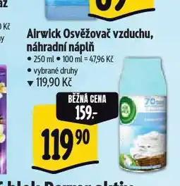 Albert Airwick automatický osvěžovač vzduchu nabídka