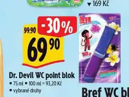 Albert Dr. devil wc blok nabídka
