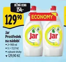 Albert Jar prostředek na mytí nádobí nabídka