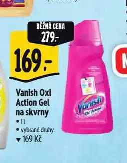 Albert Vanish oxi action gel na skvrny nabídka