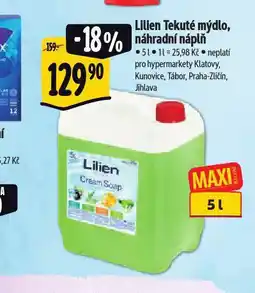 Albert Lilien tekuté mýdlo nabídka