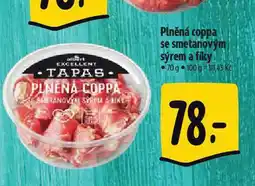 Albert Plněná coppa se smetanovým sýrem a fíky nabídka