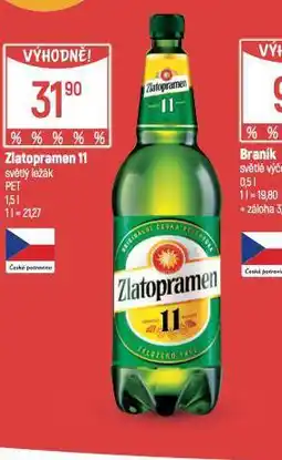 Globus Pivo zlatopramen 11 nabídka