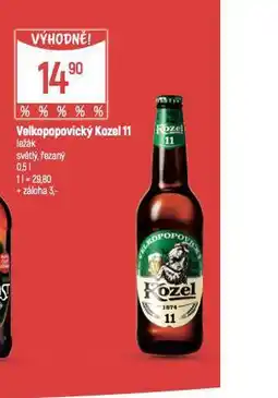 Globus Pivo velkopopovický kozel 11 nabídka