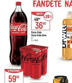 Globus Coca cola, coca cola zero nabídka