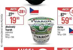 Globus Jihočeský tvaroh nabídka