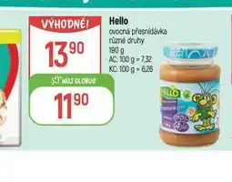 Globus Hello ovocná přesnídávka nabídka