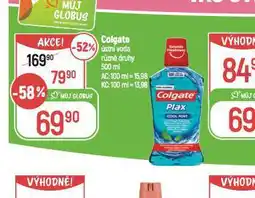 Globus Colgate ústní voda nabídka
