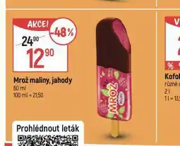 Globus Mrož maliny, jahody nabídka