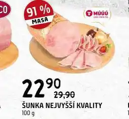 Terno Šunka nejvyšší kvality nabídka