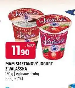 Terno Smetanový jogurt z valašska nabídka