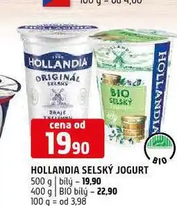 Terno Hollandia selský jogurt nabídka