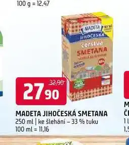 Terno Madeta jihočeská smetana nabídka