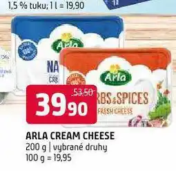 Terno Arla cream cheese nabídka
