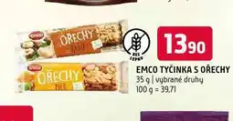 Terno Emco tyčinka s ořechy nabídka