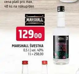 Terno Marshall švestka nabídka
