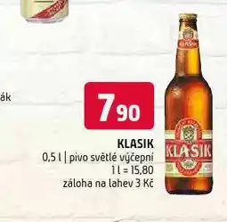 Terno Pivo klasik nabídka