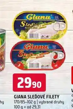 Terno Giana sleďové filety nabídka