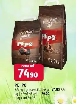 Terno Pepo dřevěné uhlí nabídka