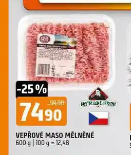 Terno Vepřové maso mělněné nabídka