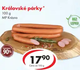 CBA Královské párky nabídka
