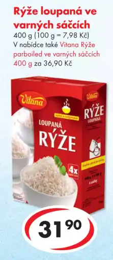 CBA Rýže loupaná ve varných sáčcích nabídka