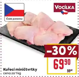 Billa Kuřecí miničtvrtky nabídka