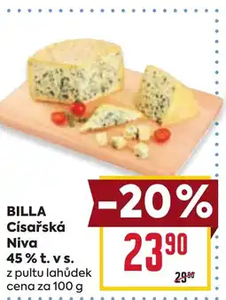 Billa BILLA Císařská Niva 45 % t.v s. nabídka