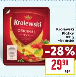 Billa Krolewski Plátky nabídka