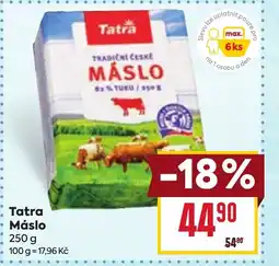 Billa Tatra Máslo nabídka
