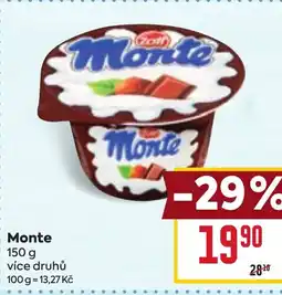 Billa Monte nabídka