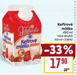 Billa Kefírové mléko nabídka