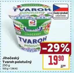 Billa Jihočeský Tvaroh polotučný nabídka