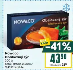 Billa Nowaco Obalovaný sýr nabídka
