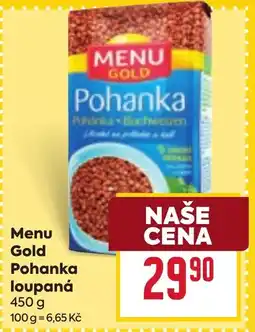 Billa Menu Gold Pohanka loupaná nabídka
