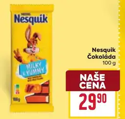 Billa Nesquik Čokoláda nabídka