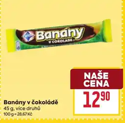 Billa Banány v čokoládě nabídka