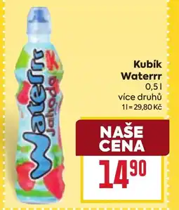 Billa Kubík Waterrr 0.5L nabídka