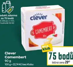 Billa Clever Camembert nabídka