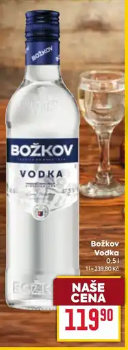 Billa Božkov Vodka 0,5L nabídka