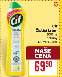 Billa Cif Čisticí krém nabídka